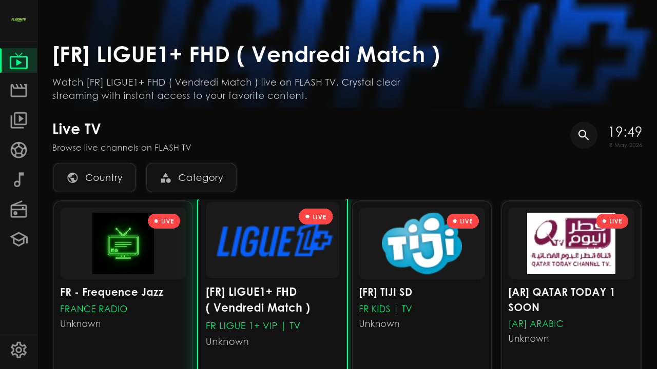 Flash TV App Preview
